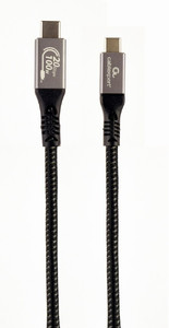 Gembird Premium USB Cable USB-C 3.2 gen 2 20 Gbps 100W 1.5m PD