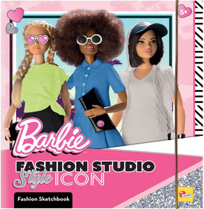 Lisciani Fashion Studio Style Icon Sketchbook Barbie 5+