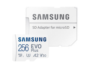 Samsung Memory Card EVO+ mSD with Adapter 256GB MB-MC256KA/EU