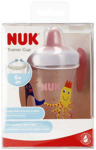 NUK Trainer Cup Evo 230ml 6m+, pink
