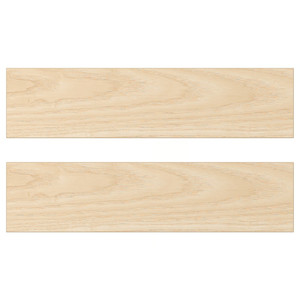 ASKERSUND Drawer front, ash light ash effect, 40x10 cm
