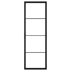 SKYTTA Sliding door frame, black, 77x231 cm