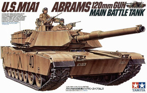 Tamiya Model Kit U.S. M1A1 Abrams 14+