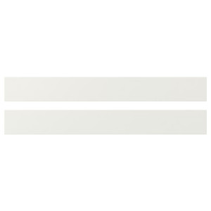 VEDDINGE Drawer front, white, 80x10 cm