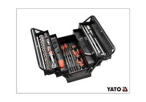 Yato Toolbox Tool Box with 62 Tools
