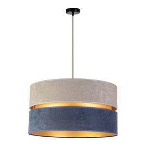 Pendant Lamp Goldie Duo 1 x E27, dark blue