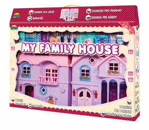 Dollhouse My Family House 3+