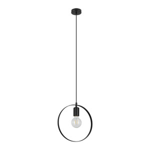 GoodHome Pendant Lamp Kaitains E27 28cm, black