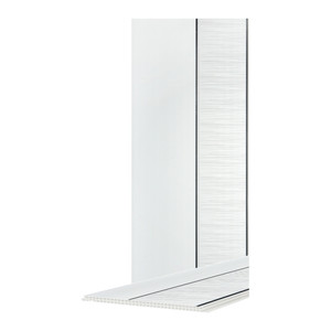 Wall Panel PVC 2700 x 250 mm, silver strip, 3.38 m2