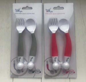 Bo Jungle B-Cutlery Flexible 1 set, grey