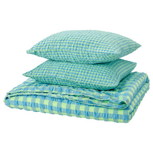 RÅGBLOMMA Duvet cover and 2 pillowcases, 200x200/50x60 cm