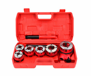 AW Pipe Threading Ratchet Die Set 6pcs 1/4", 3/8",1/2", 3/4", 1", 1-1/4"