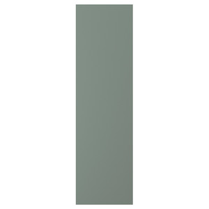 NICKEBO Door, matt grey-green, 40x140 cm