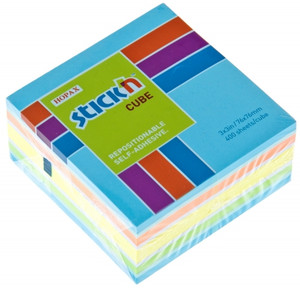 Sticky Notes 76x76mm 4 Colours x 100 Sheets