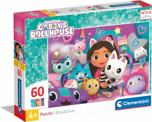 Clementoni Children's Puzzle Gabby's Dollhouse 60pcs 4+
