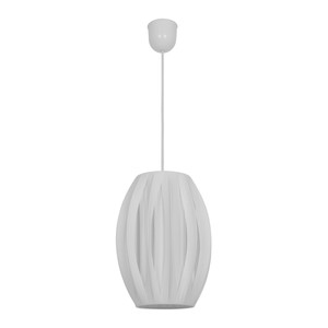 GoodHome Pendant Lamp Lufira E27, white
