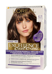 L'Oréal Excellence Cool Creme Hair Dye 6.11 Ultra Ash Dark Blonde