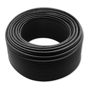 Qoltec Photovoltaic Solar Cable 4mm2 100m, black