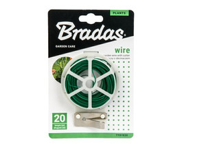 Bradas Garden Wire with Cutter 50 m