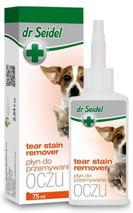 Dr Seidel Eye Cleaner for Dogs & Cats Tear Stain Remover 75ml