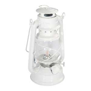 Kerosene Garden Lamp 24cm, white