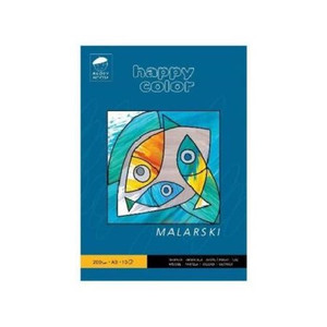 Happy Color Painting Paper Pad A3 10 Sheets 200g, white