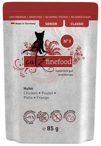 Catz Finefood Classic Senior N.03 Chicken Cat Wet Food 85g
