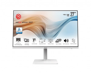 MSI 27" Monitor Modern MD271PW LED FHD NonTouch 75Hz, white