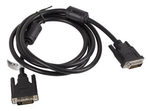 Lanberg Cable DVI-D(24+1) - DVI -D(24+1) M/M 1.8m, black