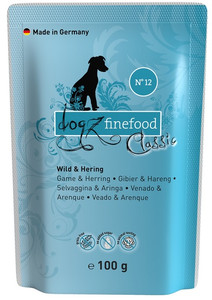 Dogz Finefood N.12 Game & Herring Wet Food 100g
