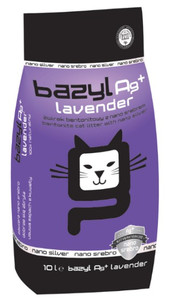 Cat Litter Bazyl Ag+ Lavender 10L
