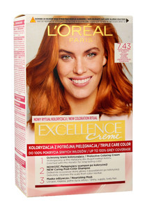 L'Oréal Excellence Creme 7.43 Golden Copper Blonde