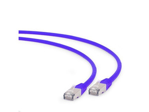 Gembird Patch Cord Cat6A S/FTP LSZH 1m, purple