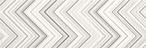 Decorative Wall Tile Brightwhite 30 x 90 cm, 1pc, lines