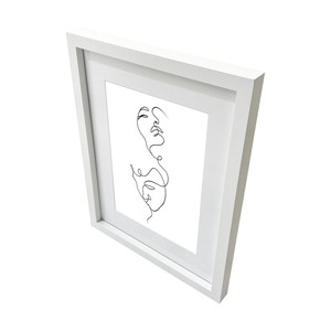 GoodHome Picture Frame Islande 30 x 40 cm, white