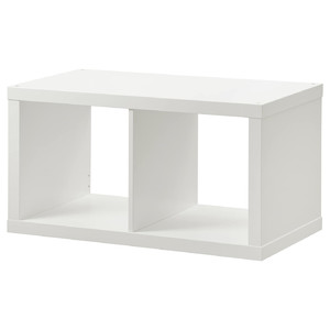KALLAX Shelving unit, white, 77x42 cm