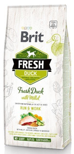 Brit Dog Food Fresh Dog Adult Active Duck & Millet 2.5kg