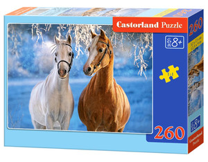 Castorland Children's Puzzle The Winter Horses 260pcs 8+