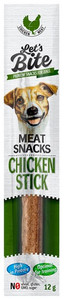 Let's Bite Meat Snacks for Dogs Chicken Stick 12g
