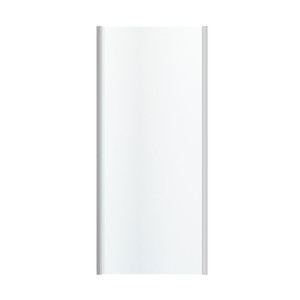 GoodHome Shower Panel Beloya 90 cm, chrome/transparent