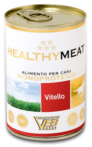 Healthy Meat Monoproteinic Veal Wet Food for Dogs 400g