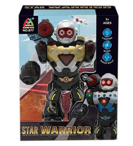 Star Warrior Robot, battery-operated, 3+