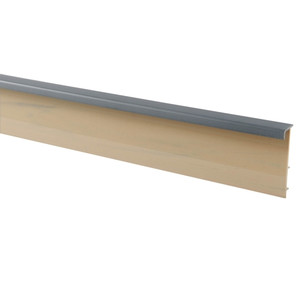 Carpet Skirting Board PVC LDO, dark grey