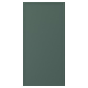 ASPUDDEN Door, dark grey-green, 40x80 cm