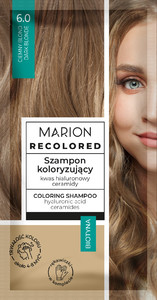 MARION Recolored Coloring Shampoo 6.0 Dark Blonde 35ml