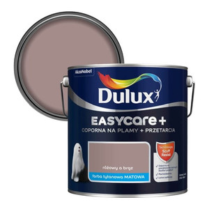 Dulux EasyCare+ Washable Durable Matt Paint 2.5l pink yet brown