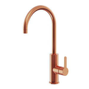 GoodHome Sink Mixer Tap Zanthe, brushed copper