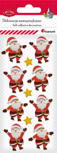 Craft-Fun Christmas Self-Adhesive Decorations 3D Stickers 11pcs