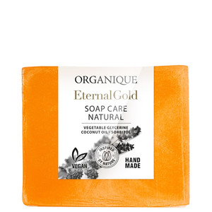 ORGANIQUE Natural Glycerin Soap Vegan Hand-Made Eternal Gold 100g
