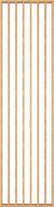 Lamella Panel 58 x 275 cm, oak